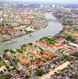 A view of the Chao Phraya river by Unesco 